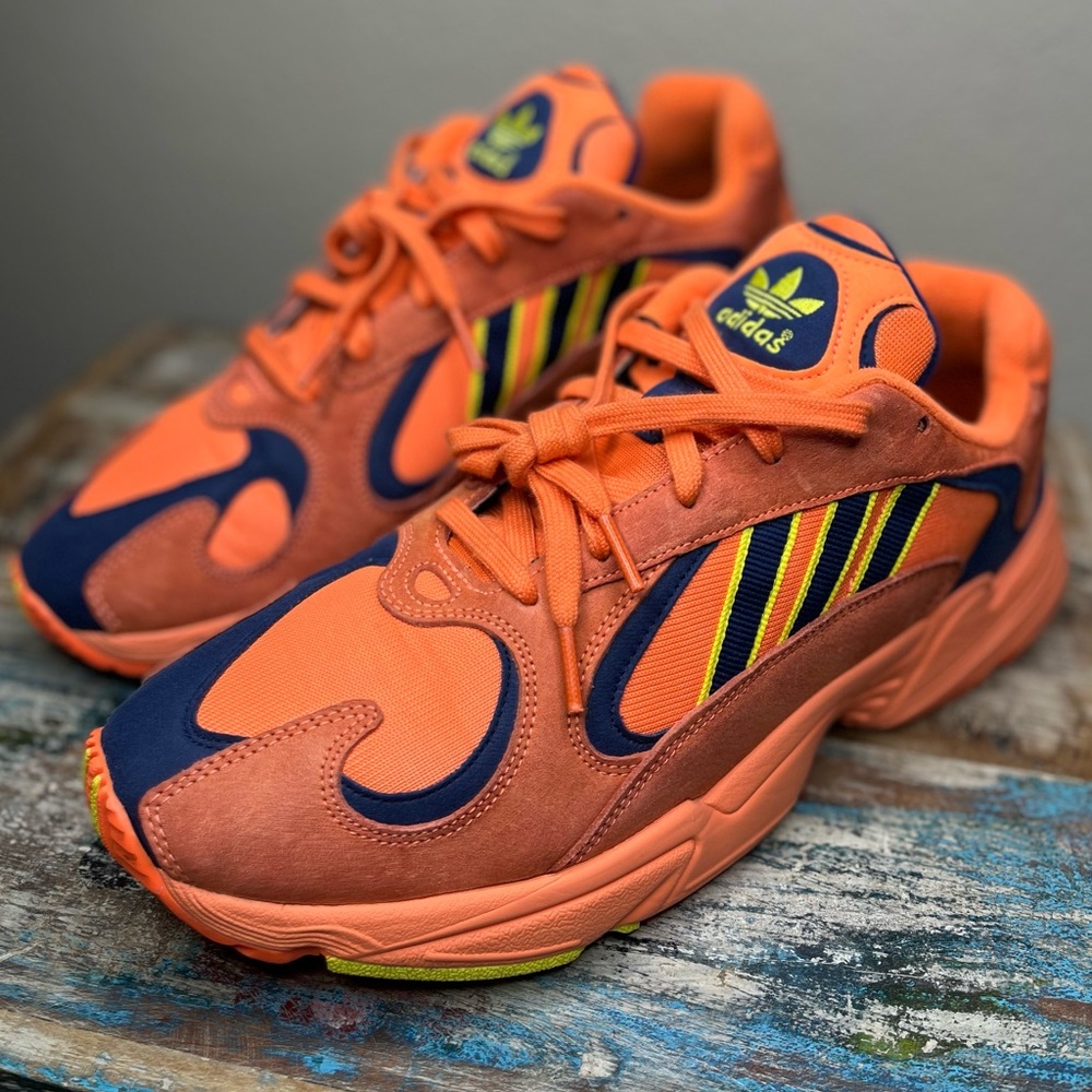 adidas Yung-1 Hi-Res Orange Sz 11.5 Mens